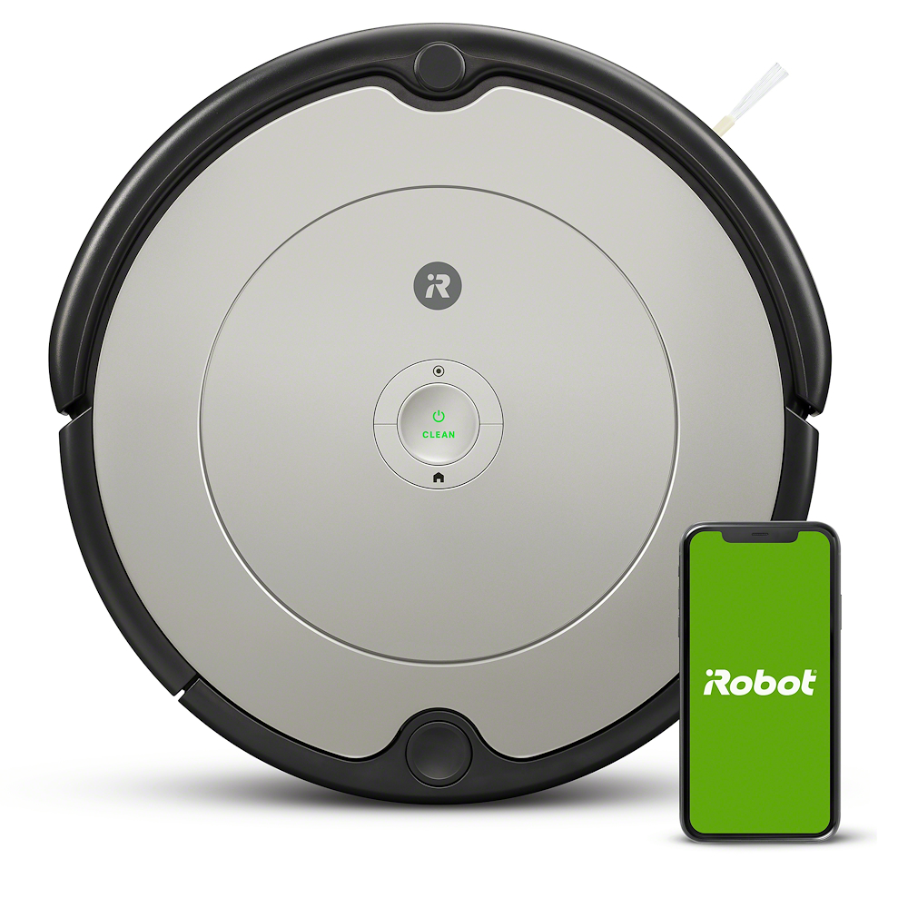 ROBOTER STAUBSAUGER ROOMBA 0.6LT AEROVAC WIFI GRAU/SCHWARZ